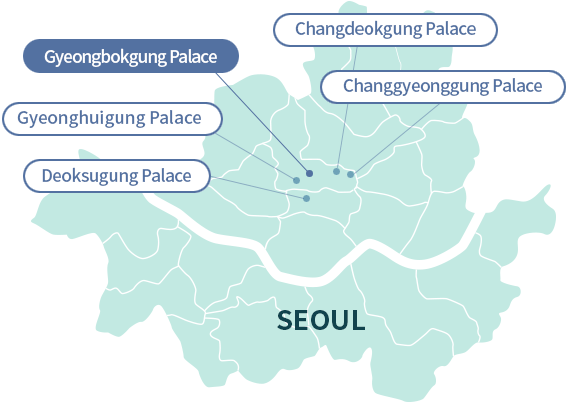 Gyeongbokgung map