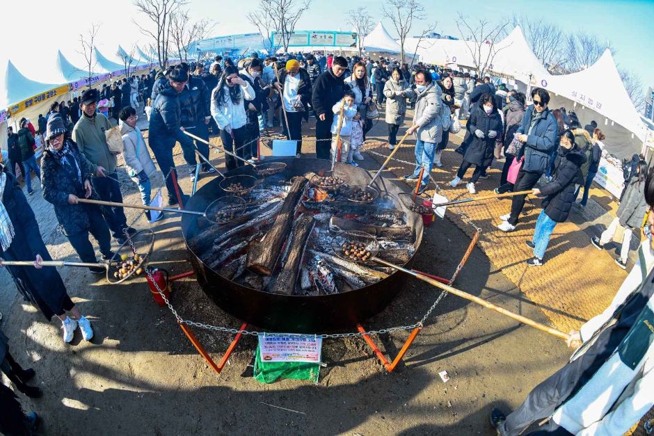 겨울공주 군밤축제 관련 이미지 