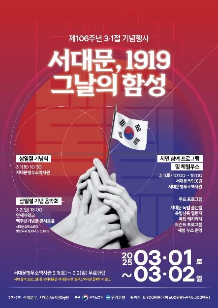 서대문, 1919 그날의 함성!