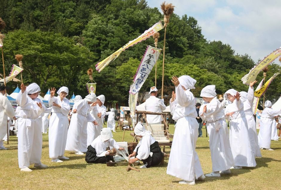 한산모시문화제 관련 이미지