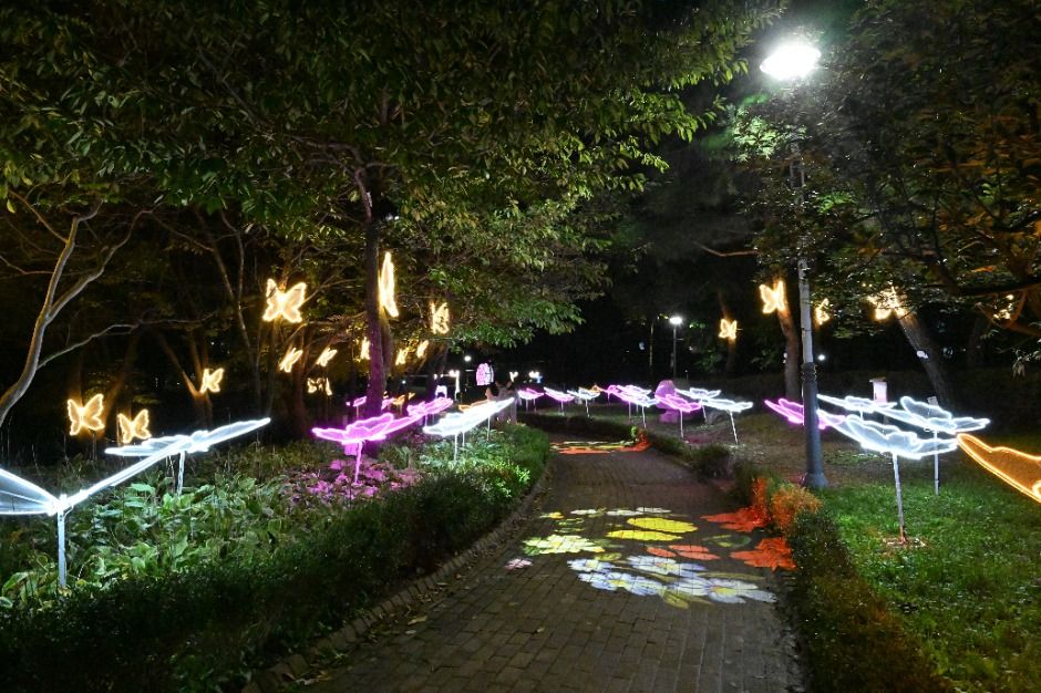 구리 빛 축제 관련 이미지 