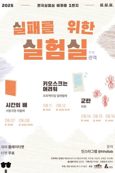 실패를 위한 실험실 (실.실.실) , 시간의 배