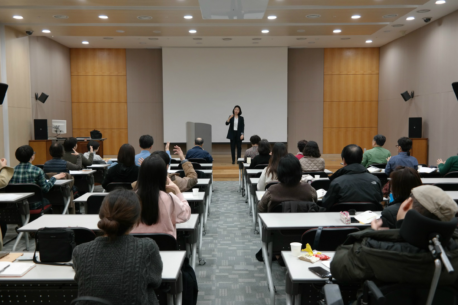 수어교육 프로그램 현장