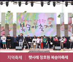지역축제 | 햇사레 장호원 복숭아축제