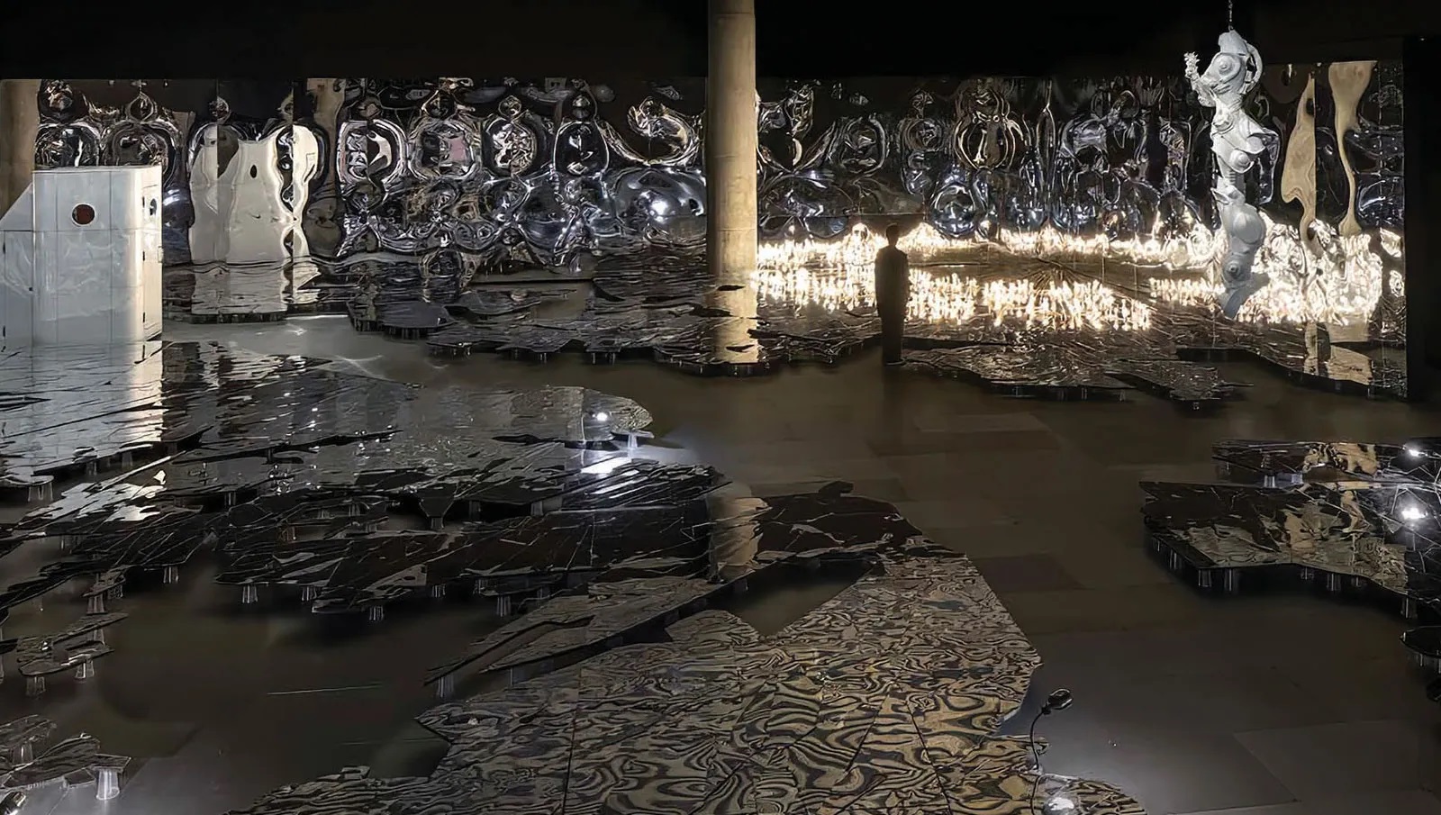 Refik Anadol’s “Echoes of the Earth: Living Archive” at Futura Seoul